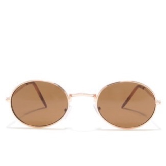 Joe’s Jeans Round Cat Eye Sunglasses Satin Gold JJ 6035/61 JOE main image 4
